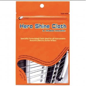 Hero Shine Cloth 吉他金屬部件亮光布 英雄布