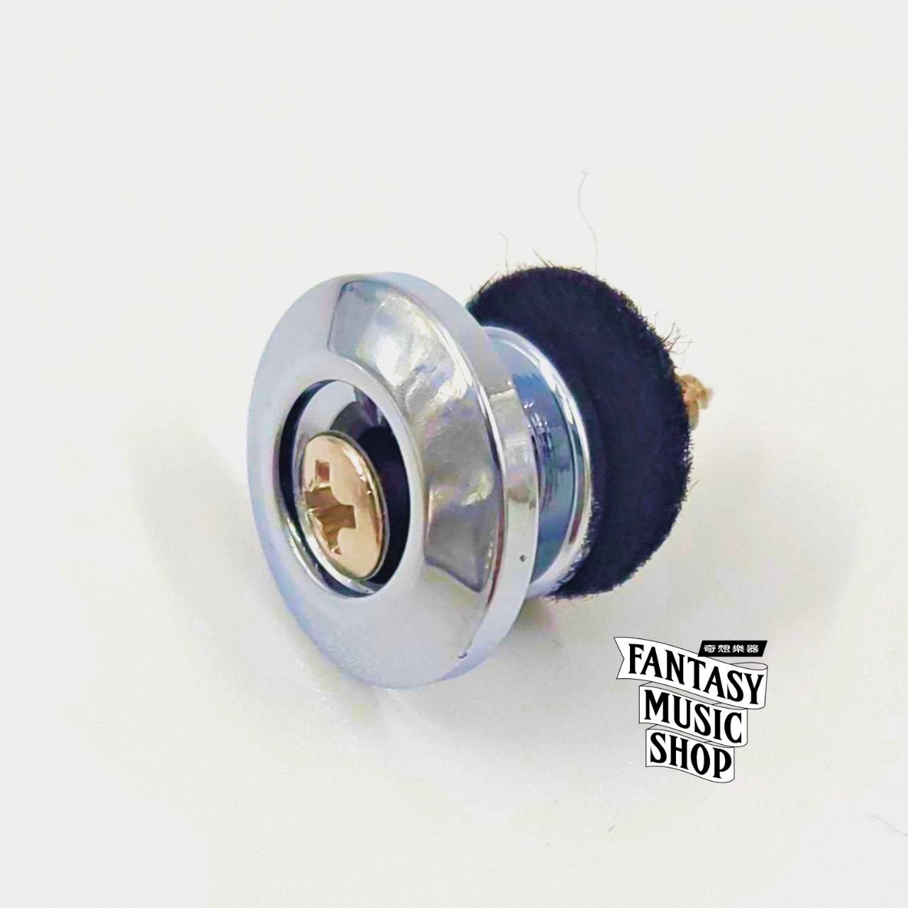 民謠吉他背帶釘 銀色 | 金屬專業款+緩衝墊片 — 三峽吉他 / Bass｜YA! 玩音樂