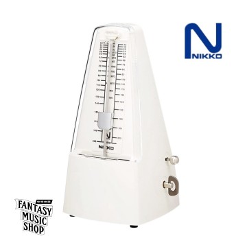 NIKKO 221 古典機械式 節拍器 乳白色 | 日本公司貨