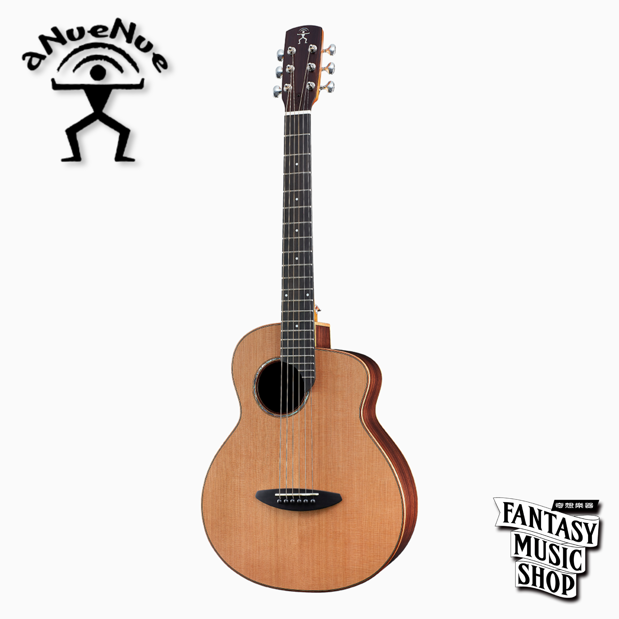 aNueNue aNueNue M60E 面單板插電旅行吉他 — 三峽吉他 / Bass