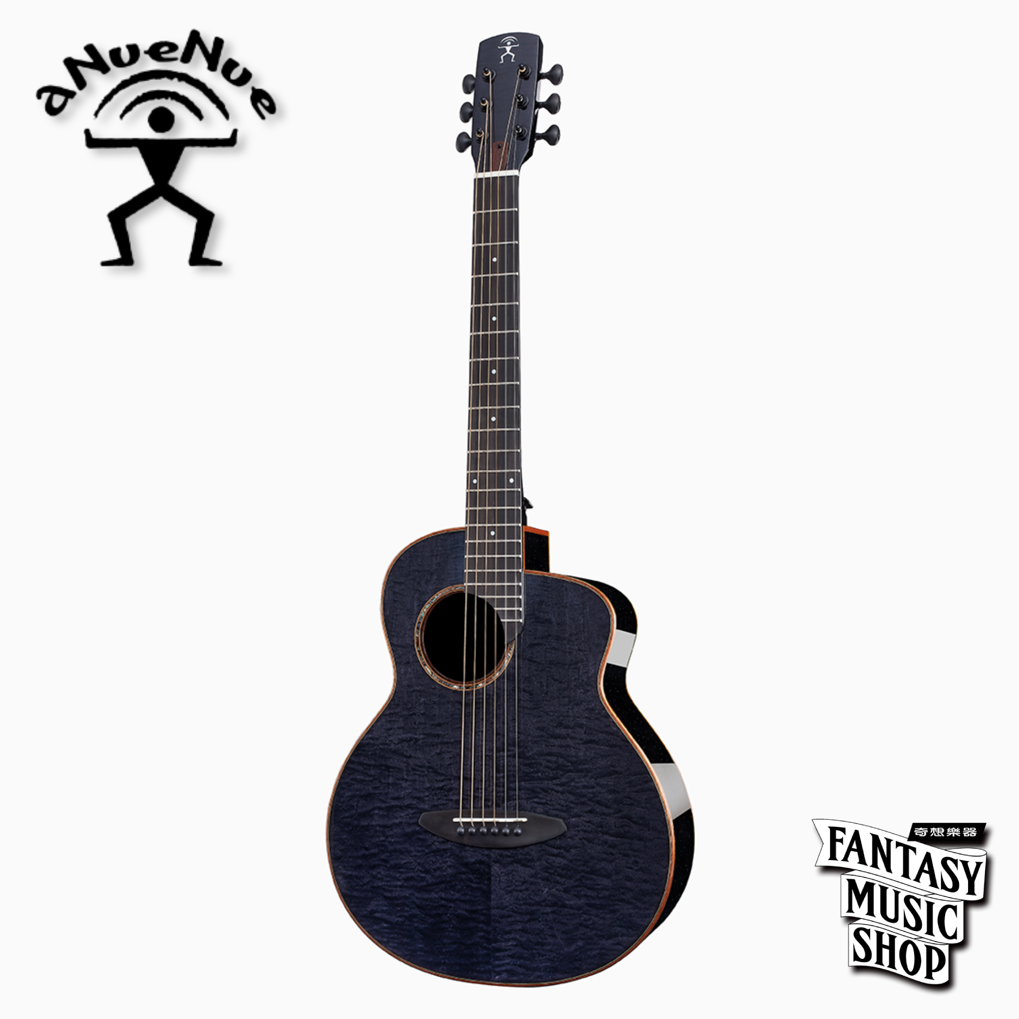 aNueNue aNueNue M77E 面單板插電旅行吉他 — 三峽吉他 / Bass｜YA! 玩音樂
