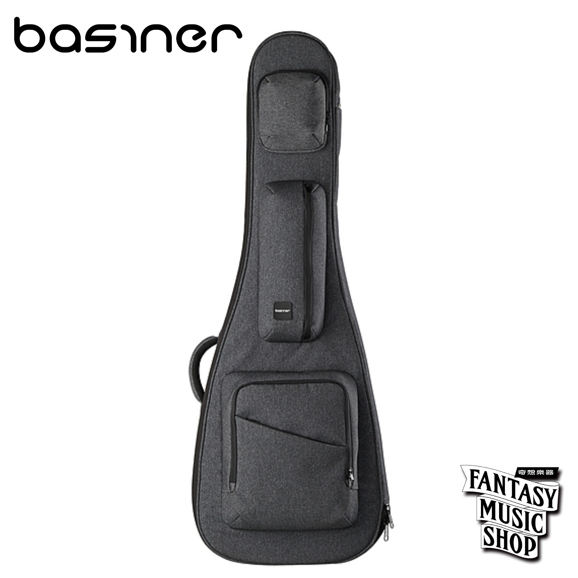 Basiner Basiner ACME 電貝斯琴袋｜竹炭灰 — 三峽吉他 / Bass｜YA! 玩音樂