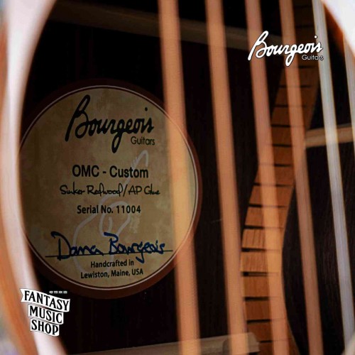 Bourgeois 美國 寶時華 OMC 沉水紅木 高階手工吉他 Bourgeois 美國 寶時華 OMC 沉水紅木 高階手工吉他
