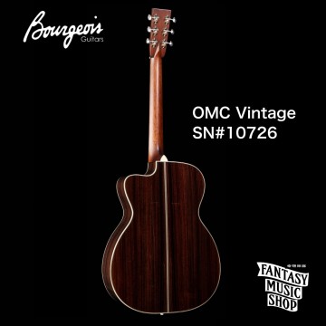 Bourgeois 美國 寶時華 OMC Vintage/HS 高階手工吉他 