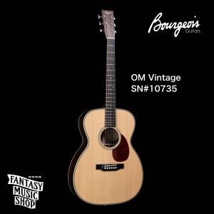 Bourgeois 美國 寶時華 OM Vintage 高階手工吉他 