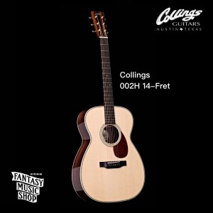 Collings 002H 14-Fret 較小桶身 高階訂製款 全單板 手工吉他 伍伍慧演出專用型號