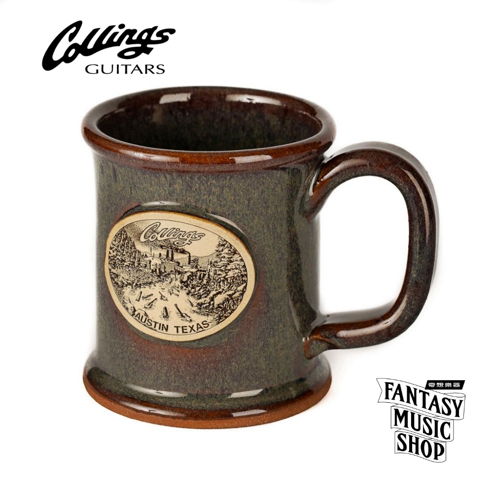 Collings Collings 森林綠 限量色手工馬克杯 Moss Green Mug — 三峽吉他 / Bass