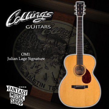 Collings OM1 Julian Lage Signature  全單板民謠吉他