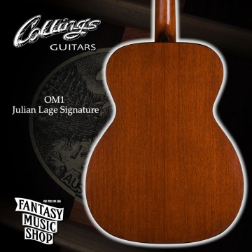 Collings OM1 Julian Lage Signature  全單板民謠吉他
