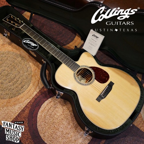 Collings OM3 Cocobolo cut 特選陳年西卡雲杉 高階訂製款 全單板 手工吉他
