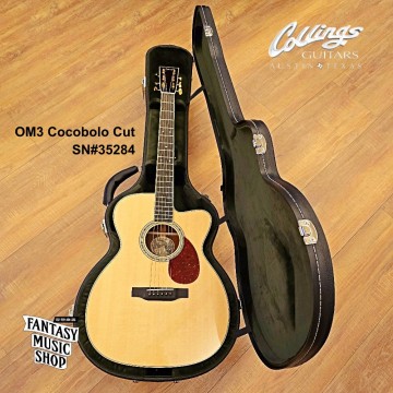 Collings OM3 Cocobolo Cut 高階訂製 全單板 手工吉他