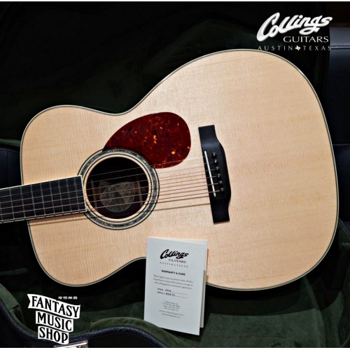 Collings OM3 西卡雲杉+印度玫瑰木 高階訂製款 全單板 手工吉他