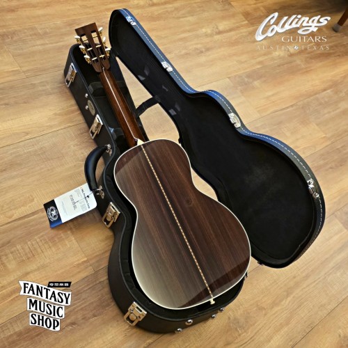 Collings Parlor Deluxe T 12-Fret 較小桶身 高階訂製款 全單板 手工吉他