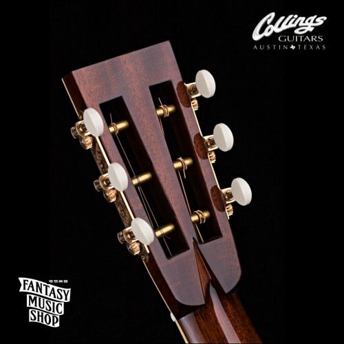 Collings Parlor Deluxe T 12-Fret 較小桶身 高階訂製款 全單板 手工吉他