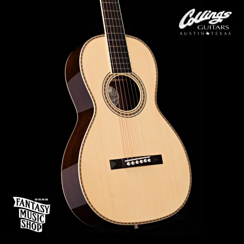 Collings Parlor Deluxe T 12-Fret 較小桶身 高階訂製款 全單板 手工吉他