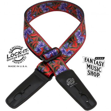 安全背帶 Bob Masse 紫花款| Lock-It Straps 免安裝直接提供保護 美國製