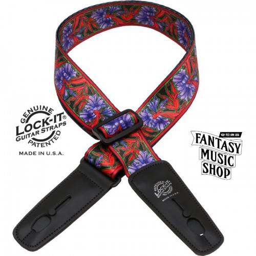 安全背帶 Bob Masse 紫花款| Lock-It Straps 免安裝直接提供保護 美國製