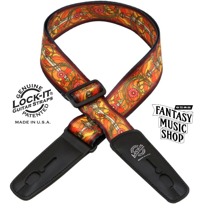 Lock-it straps 安全背帶 Bob Masse 神劍款| Lock-It Straps 免安裝直接提供保護 美國製 — 三峽吉他 / Bass｜YA! 玩音樂