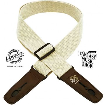 安全背帶 溫柔親膚棉 天然米白色款 | Lock-It Straps 免安裝直接提供保護 美國製