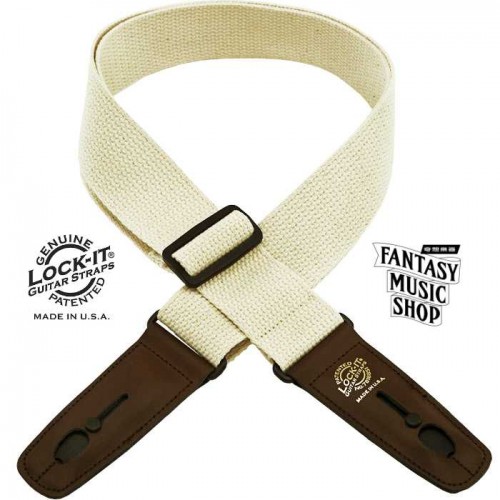 安全背帶 溫柔親膚棉 天然米白色款 | Lock-It Straps 免安裝直接提供保護 美國製