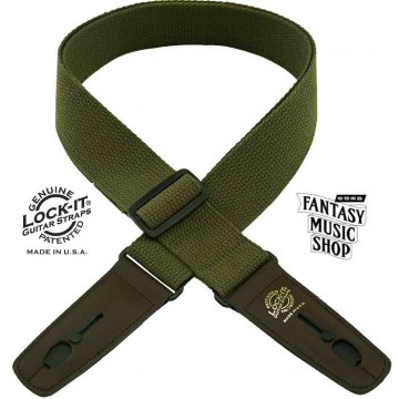 安全背帶 溫柔親膚棉 橄欖綠色款 | Lock-It Straps 免安裝直接提供保護 美國製