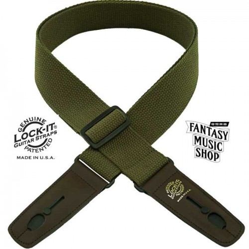 安全背帶 溫柔親膚棉 橄欖綠色款 | Lock-It Straps 免安裝直接提供保護 美國製