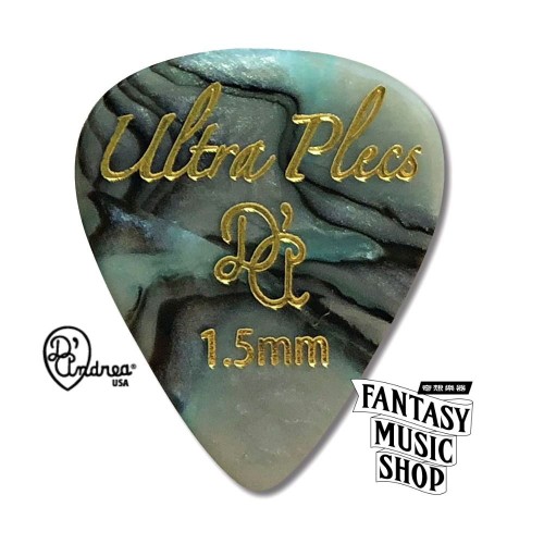 D'Andrea 珍珠鮑魚貝色 1.5mm Pick | 美國進口