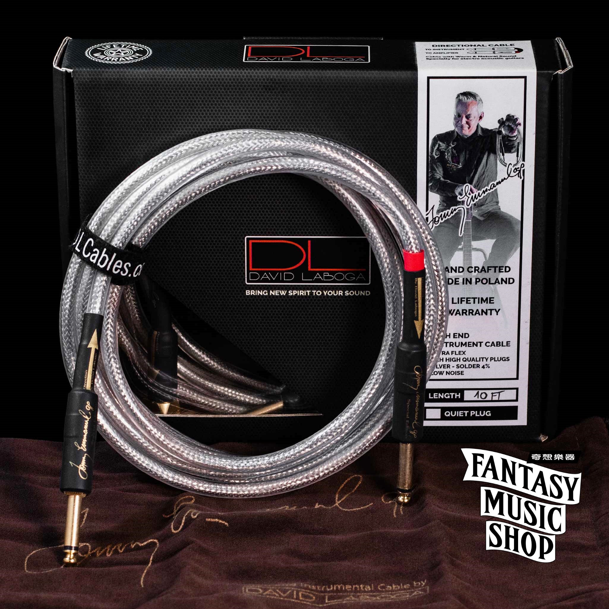 DL Cable 波蘭手工導線 Tommy導線 | DL Cable Tommy Emmanuel 專用款導線 — 三峽吉他 / Bass