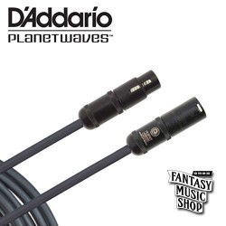 D'Addario 10ft American Stage Instrument Cables(PWAC-PW-AMSM-10) 麥克風導線