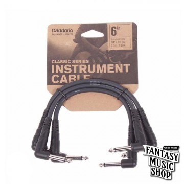 Daddario 6in Classic series L頭短導線 (PWAC-PW-CGTP-305) 