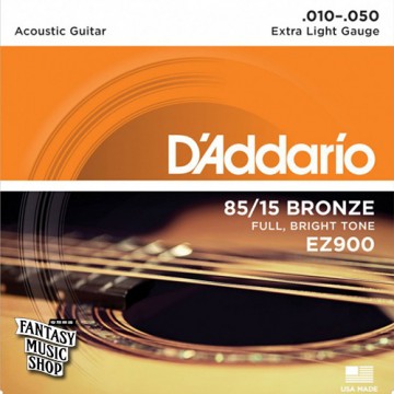 Daddario EZ900 民謠吉他 黃銅弦 10-50