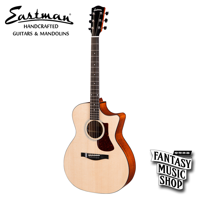 Eastman Eastman AC122-1CE 全單板 插電 民謠吉他 — 三峽吉他 / Bass｜YA! 玩音樂