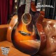 Eastman AC122-2CE-DLX-SB 漸層色 全單板 插電 民謠吉他