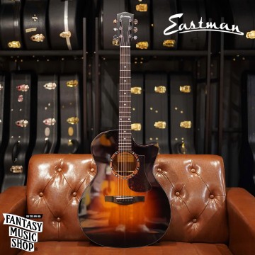 Eastman AC122-2CE-DLX-SB 漸層色 全單板 插電 民謠吉他