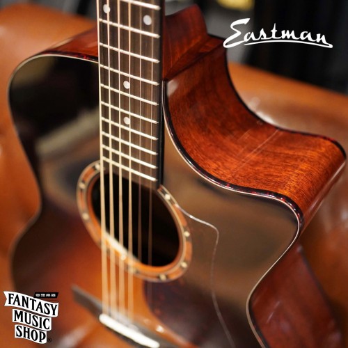 Eastman AC122-2CE-DLX-SB 漸層色 全單板 插電 民謠吉他