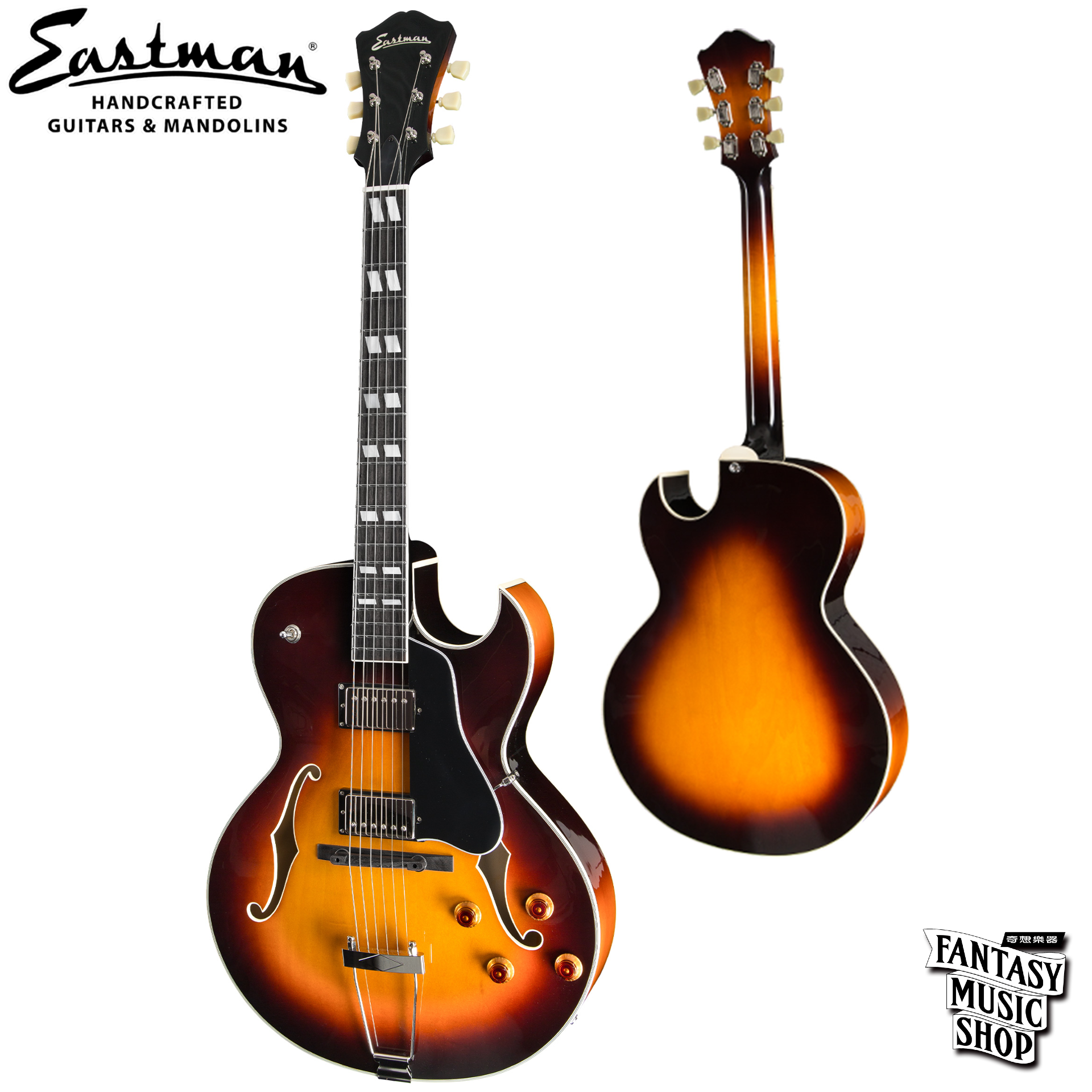 Eastman Eastman AR372CE Archtop 爵士吉他 — 三峽弦樂器｜YA! 玩音樂