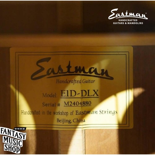 Eastman E1D Deluxe 限量款 全單板民謠吉他