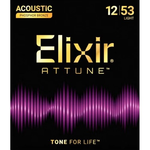 Elixir ATTUNE 紅銅 民謠吉他弦 12-53