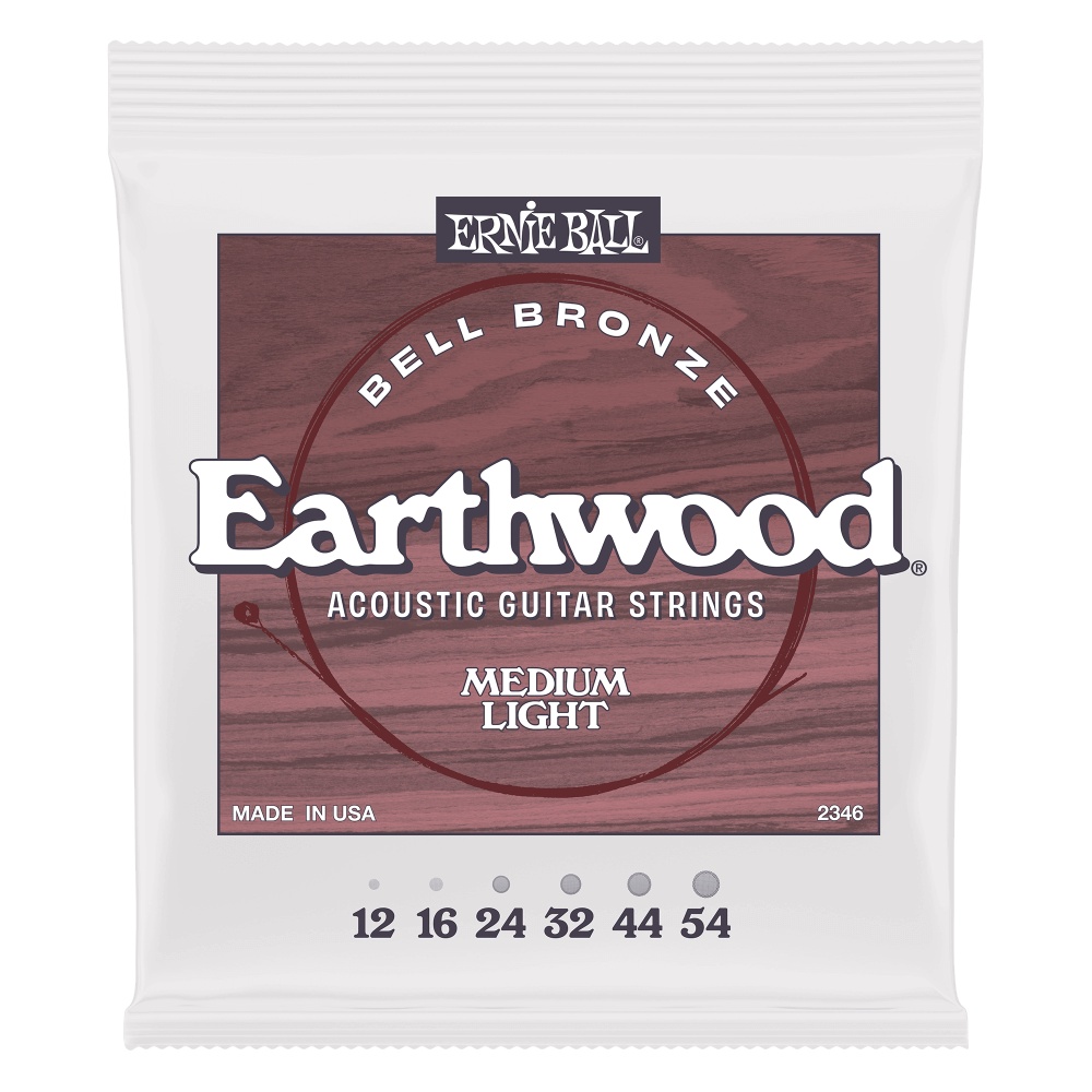 Ernie Ball Ernie Ball Earthwood Bell Bronze 2346 木吉他套弦 12-54 — 三峽吉他 / Bass｜YA! 玩音樂