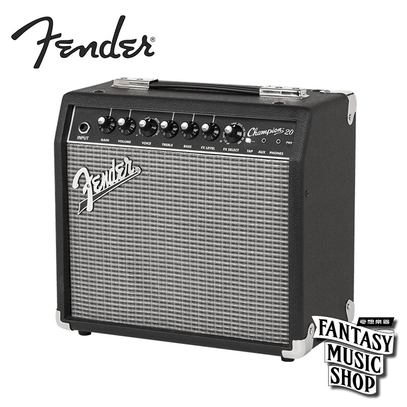 Fender Fender Champion 20 電吉他音箱 — 三峽吉他 / Bass｜YA! 玩音樂