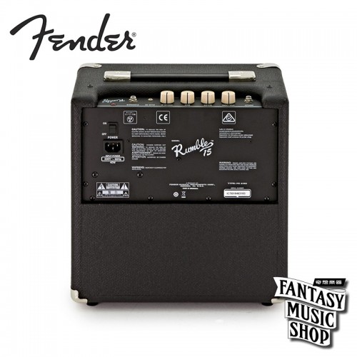 Fender Rumble 15瓦 電貝斯音箱
