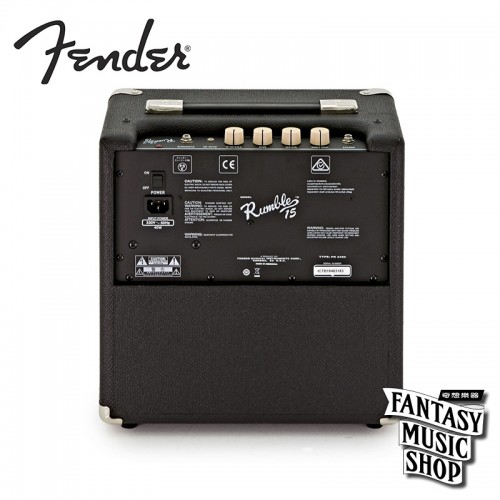 Fender Rumble 15瓦 V3 電貝斯音箱