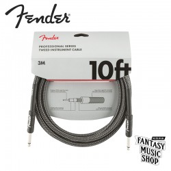 Fender Cable SS Pro 10ft GRAY TWEED 樂器導線 | 灰編織