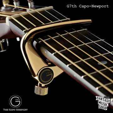 G7th Capo Newport系列 | 金色 6弦專用