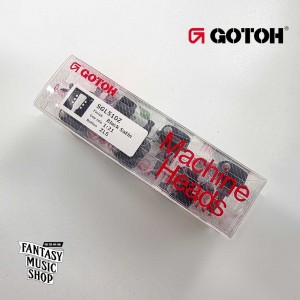 GOTOH Ziricote 木質弦鈕頭 黑霧色金屬 BS ZL5 | 1:21齒輪比 45度左3右3 齒輪精細度高 