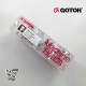 GOTOH 黑色塑料方弦鈕頭 鉻合金鈕身 CR B07 | 1:21齒輪比 45度左3右3 齒輪精細度高 