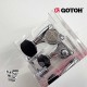 GOTOH 黑色塑料方弦鈕頭 鉻合金鈕身 CR B07 | 1:21齒輪比 45度左3右3 齒輪精細度高 
