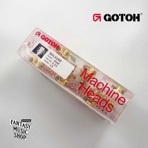 GOTOH 金色鋅弦鈕頭 金色鈕身 GG L5 | 1:21齒輪比 45度左3右3 齒輪精細度高