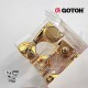 GOTOH 金色鋅弦鈕頭 金色鈕身 GG L5 | 1:21齒輪比 45度左3右3 齒輪精細度高 GOTOH 金色鋅弦鈕頭 金色鈕身 GG L5 | 1:21齒輪比 45度左3右3 齒輪精細度高