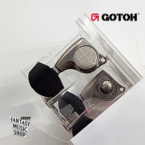 GOTOH 最新Lubri-Plate塗層 鎳銀色 黑檀木方弦鈕頭 XN EN01 | 1:21齒輪比 45度左3右3 齒輪精細度高 GOTOH 最新Lubri-Plate塗層 鎳銀色 黑檀木方弦鈕頭 XN EN01 | 1:21齒輪比 45度左3右3 齒輪精細度高